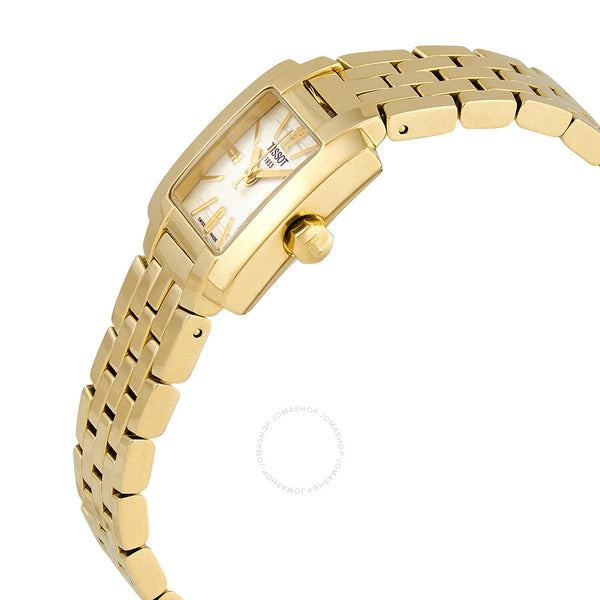 Tissot T-Trend Quartz White Dial Ladies Watch T60.5.282.32 - The Watches Men & Co #2