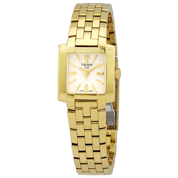 Tissot T-Trend Quartz White Dial Ladies Watch T60.5.282.32 - The Watches Men & Co