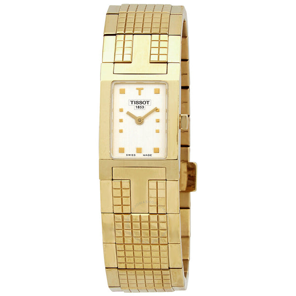 Tissot T-Trend T-Minisquare Ladies Watch and Bracelet Set T04.5.185.31 - The Watches Men & Co