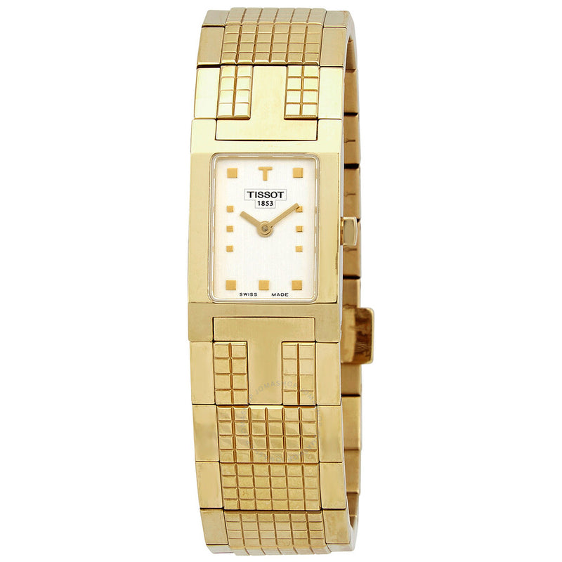 Tissot T-Trend T-Minisquare Ladies Watch and Bracelet Set T04.5.185.31 - The Watches Men & Co