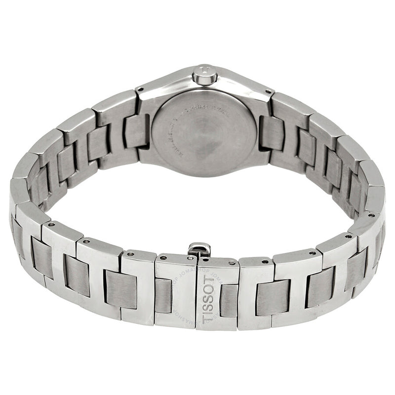 Tissot T-Trend T-Round Mother of Pearl Dial Stainless Steel Ladies Watch T64.1.285.81 - The Watches Men & Co #3