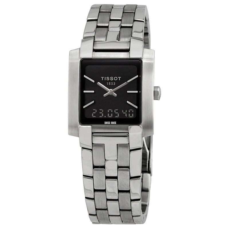 Tissot T-Trend/TXL Quartz Analog-Digital Black Dial Ladies Watch T60.1.288.51 - The Watches Men & Co