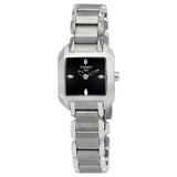 Tissot T-Wave Black Dial Stainless Steel Ladies Watch T02.1.285.51 - The Watches Men & Co