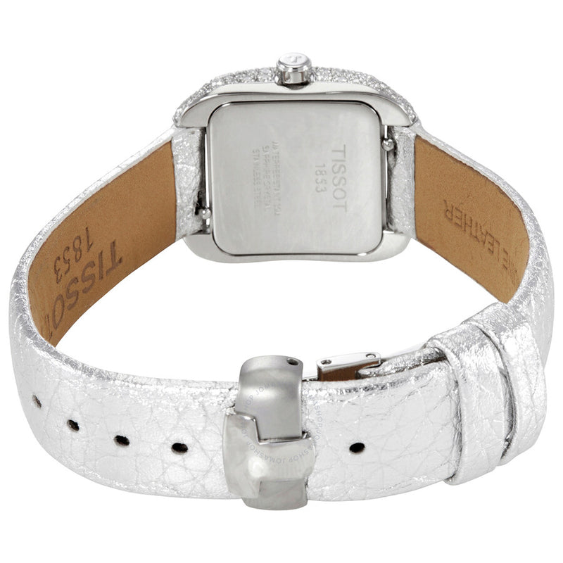 Tissot T-Wave Quartz Diamond White Mother of Pearl Dial Ladies Watch T02.1.475.82 - The Watches Men & Co #3