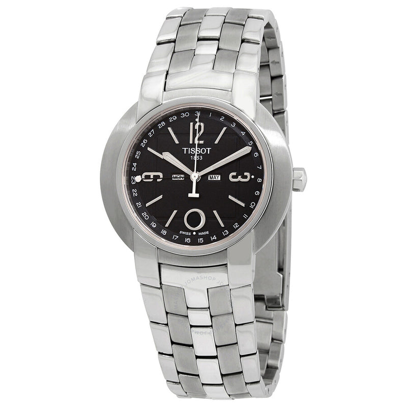 Tissot TXL Moon Phase Quartz Black Dial Men's Watch T60.1.484.52 - The Watches Men & Co