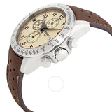 Tissot V8 Chronograph Automatic Cream Dial Men's Watch T106.427.16.262.00 - The Watches Men & Co #2