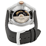 Tissot V8 Automatic Silver Dial Black Leather Men's Watch T1064072603100 - The Watches Men & Co #3