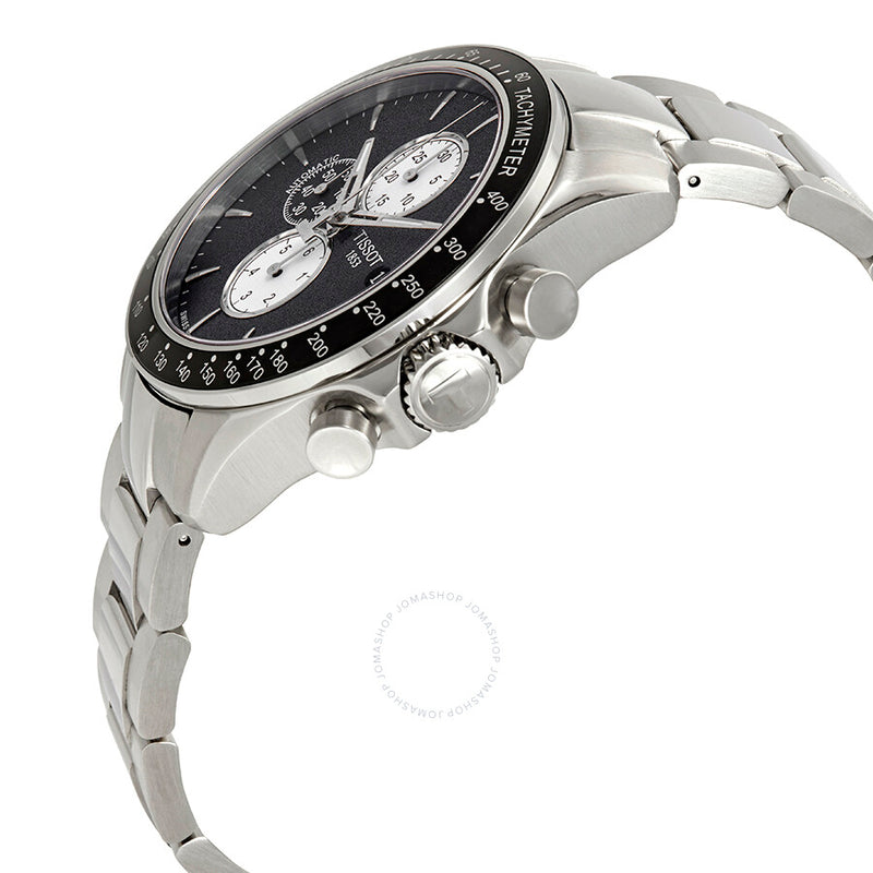 Tissot V8 Black Dial Men's Chronograph Automatic Watch T106.427.11.051.00 - The Watches Men & Co #2