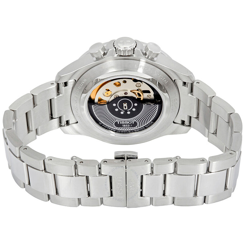 Tissot V8 Black Dial Men's Chronograph Automatic Watch T106.427.11.051.00 - The Watches Men & Co #3