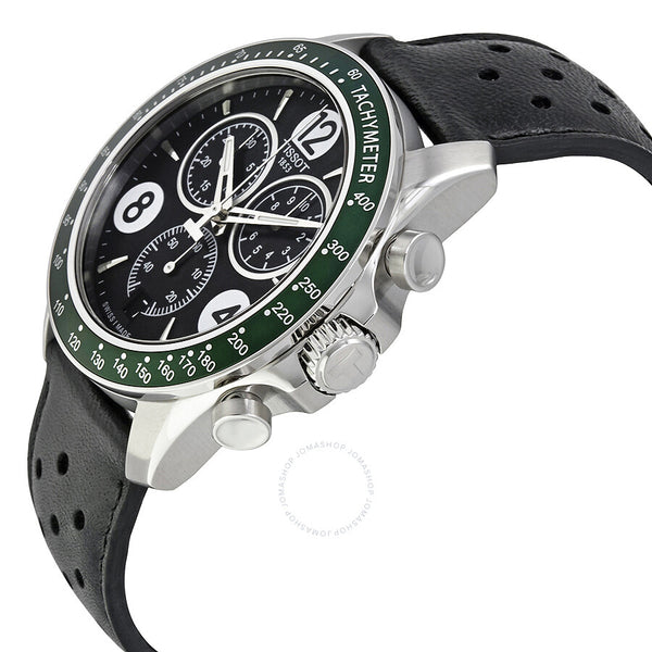 Tissot V8 Chronograph Black Dial Men's Watch T106.417.16.057.00 - The Watches Men & Co #2