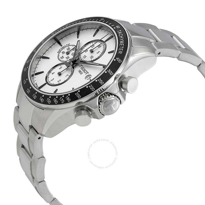 Tissot V8 Chronograph Silver Dial Men's Watch T106.427.11.031.00 - The Watches Men & Co #2