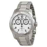 Tissot V8 Chronograph Silver Dial Men's Watch T0394171103700 - The Watches Men & Co