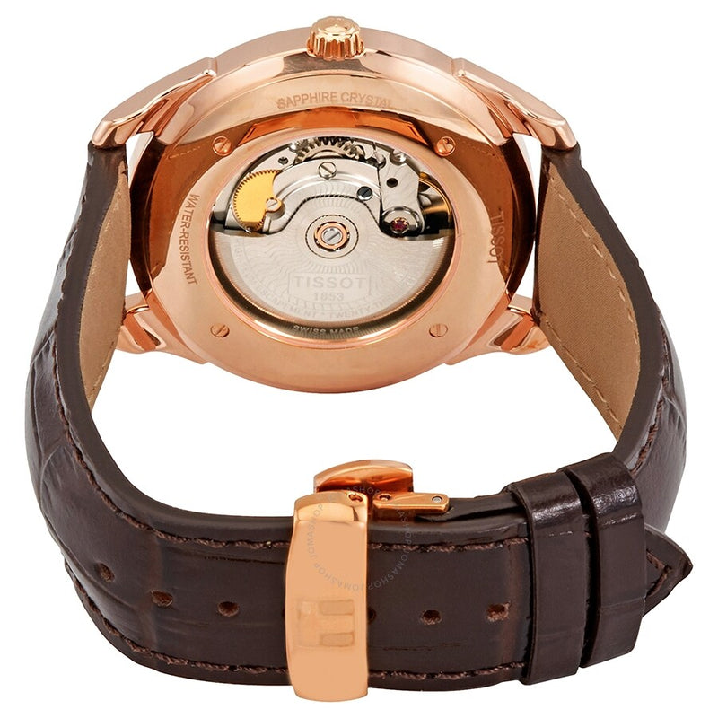 Tissot Vintage Powermatic Automatic 18kt Rose Gold Men's Watch T920.407.76.031.00 - The Watches Men & Co #3