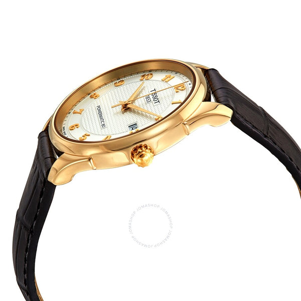 Tissot Vintage Powermatic Automatic 18kt Yellow Gold Men's Watch T920.407.16.032.00 - The Watches Men & Co #2
