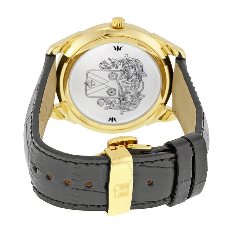 Tissot Vintage White Dial Black Leather Men's Watch T920.410.16.011.00 - The Watches Men & Co #3