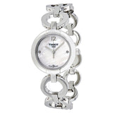 Tissot White Mother of Pearl Diamond Dial Ladies Watch T084.210.11.116.01 - The Watches Men & Co