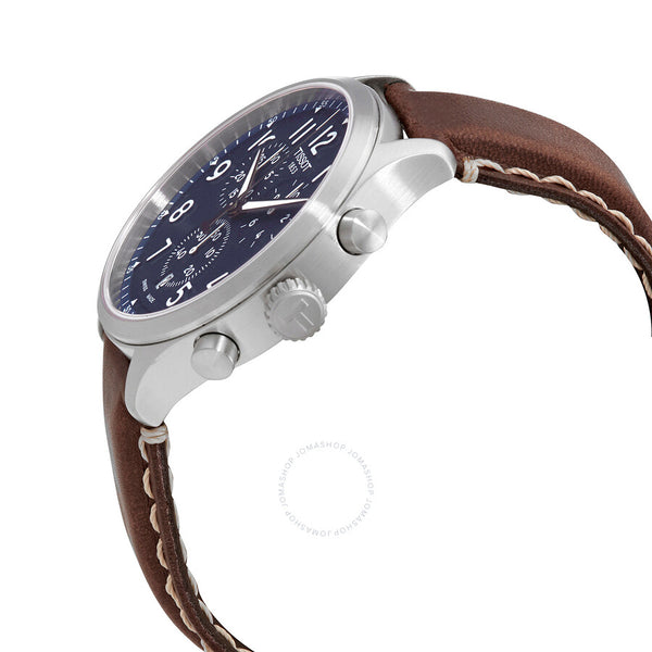 Tissot XL Vintage Chronograph Quartz Blue Dial Men's Watch T116.617.16.042.00 - The Watches Men & Co #2