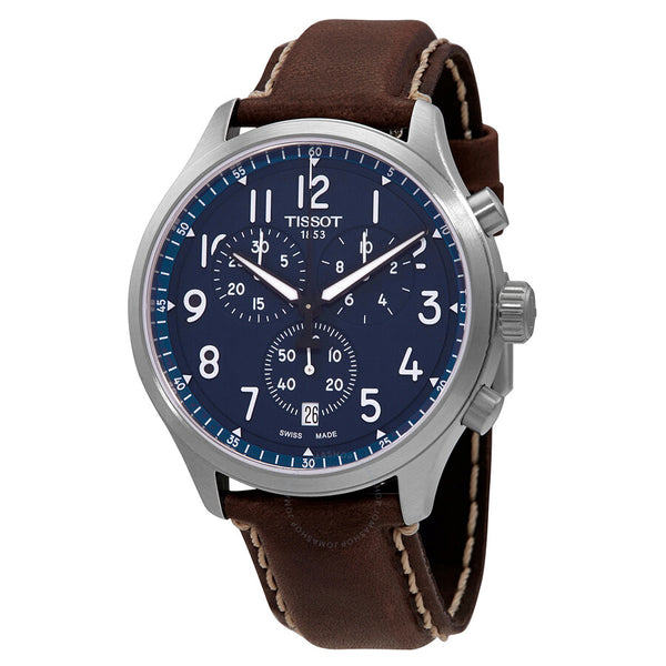 Tissot XL Vintage Chronograph Quartz Blue Dial Men's Watch T116.617.16.042.00 - The Watches Men & Co