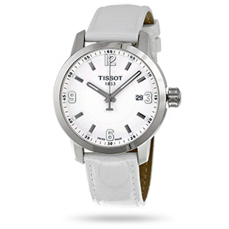 Tissot PRC 200 Quartz Silver Dial Unisex Watch T0554101601700 - The Watches Men & Co #5