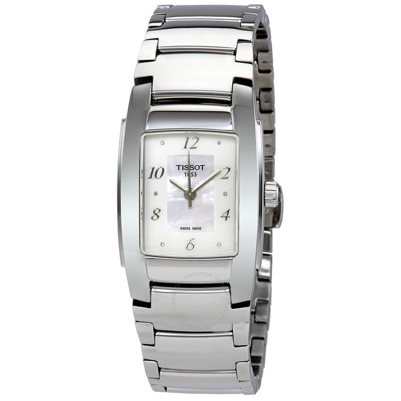 Tissot T-Trend Mother of Pearl Dial Ladies Watch T073.310.11.116.00 - The Watches Men & Co #3