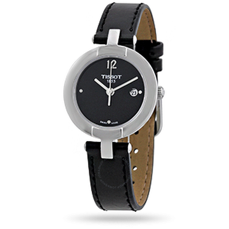 Tissot Trend Pinky Black Dial Ladies Watch T0842101605700 - The Watches Men & Co #5