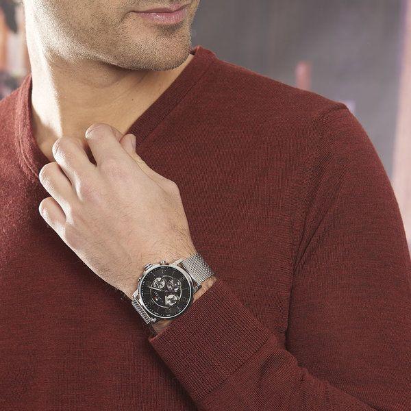 Tommy Hilfiger Black Dial Mesh Men’s Watch 1791292 - Watch