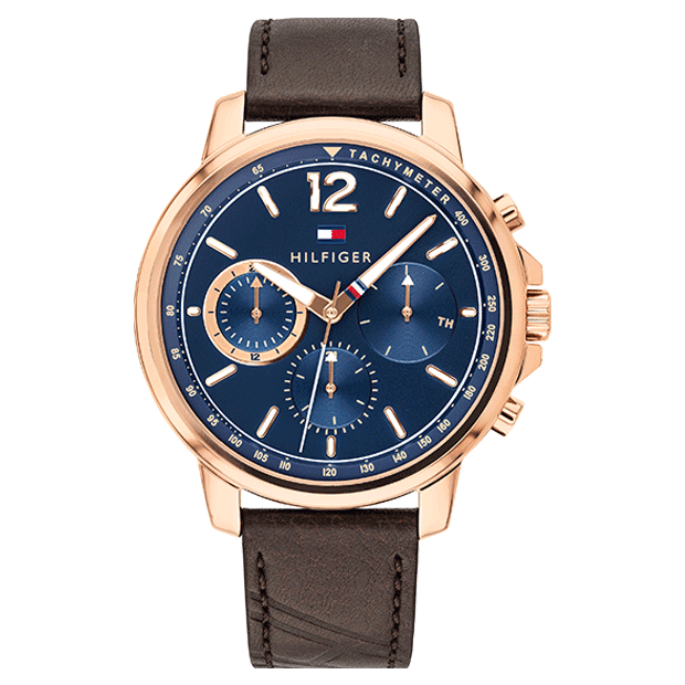 Tommy Hilfiger Chronograph Blue Dial Men's Watch  1791532 - The Watches Men & CO
