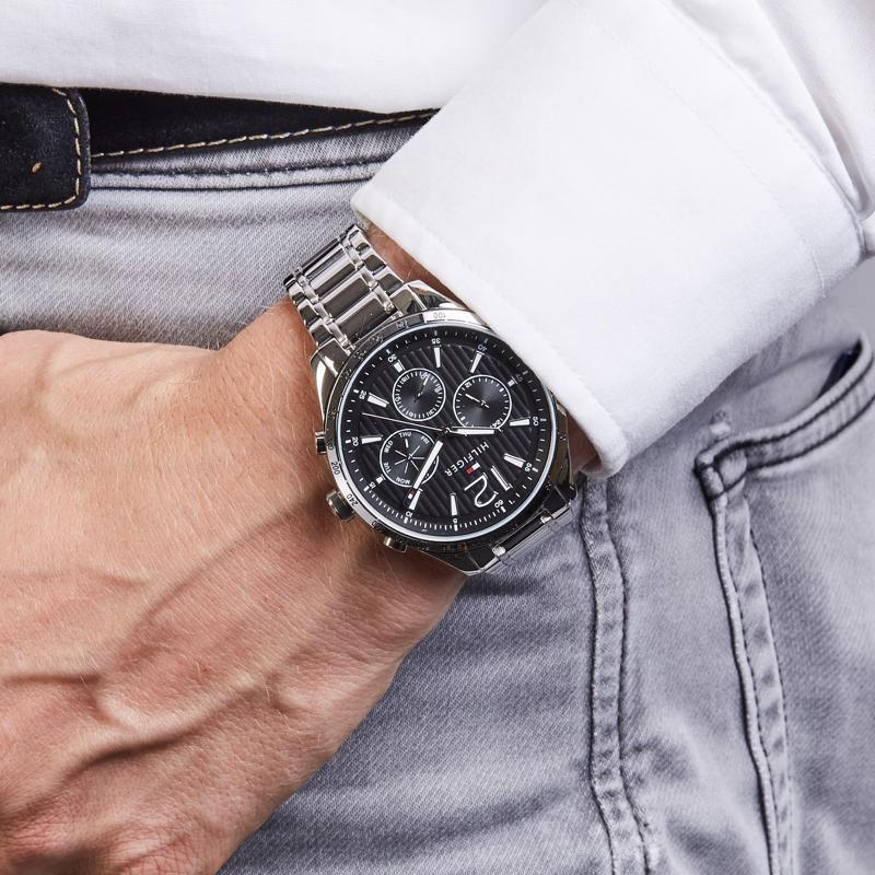 Tommy Hilfiger Gavin Chronograph Black Dial Men’s Watch 1791469 - Watch