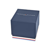 Tommy Hilfiger Multi-Function White Dial Blue Leather Strap Men's Watch 1791139 - The Watches Men & CO #4