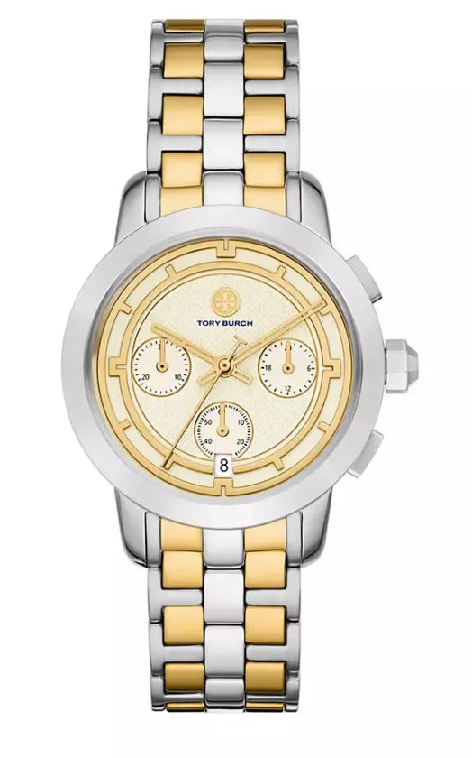 Chronograph Two-Tone Stainless Steel Bracelet Women's Watch TBW1052 - Image 2