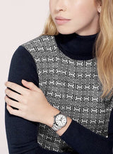 Tory Burch Collins Silver Stainless Steel White Dial Women's Watch TBW1301 - Image 6