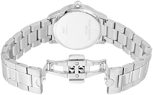 Tory Burch Collins Silver Stainless Steel White Dial Women's Watch TBW1301 - Image 2
