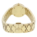 Tory Burch Ivory & Gold Tone Reva Small Logo Women's Watch TBW4011 - Image 4