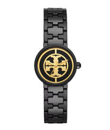 Tory Burch Reva Black Stainless Steel Women's Watch TBW4038 - Image 1