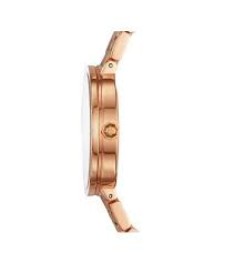Tory Burch Reva rose gold-tone stainless steel watch side view