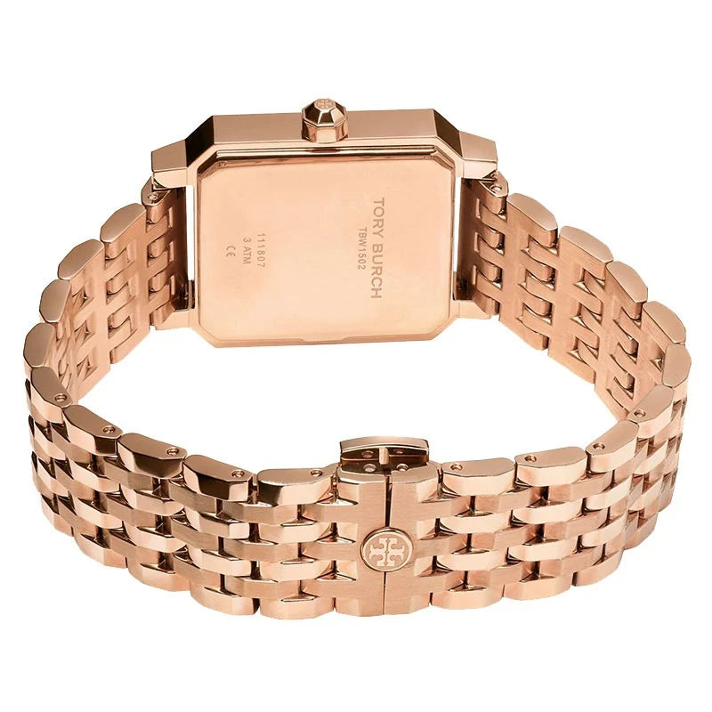 Tory Burch Robinson Rose Gold Stainless Steel Strap Ladies Watches TBW1502 Women's Watch TBW1502 - Image 2