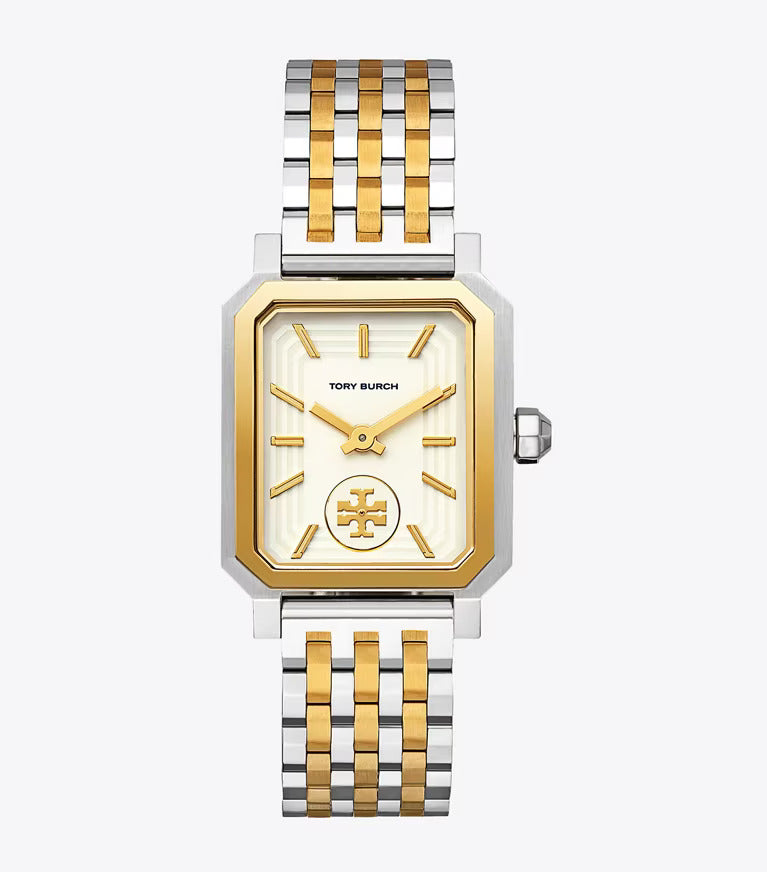 Tory Burch Robinson Two-Tone Gold Women's Watch TBW1501 - Image 1