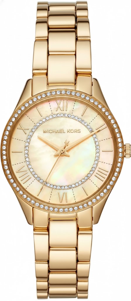 Michael Kors Lauryn Pavé Gold-Tone Women's Watch - MK4490