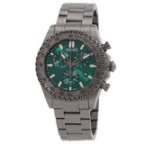 Versace Chrono Chronograph Quartz Green Dial Men's Watch VE9K01224 - The Watches Men & Co