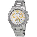 Versace Chronograph Quartz Silver Dial Men's Watch VE2E00321 - The Watches Men & Co