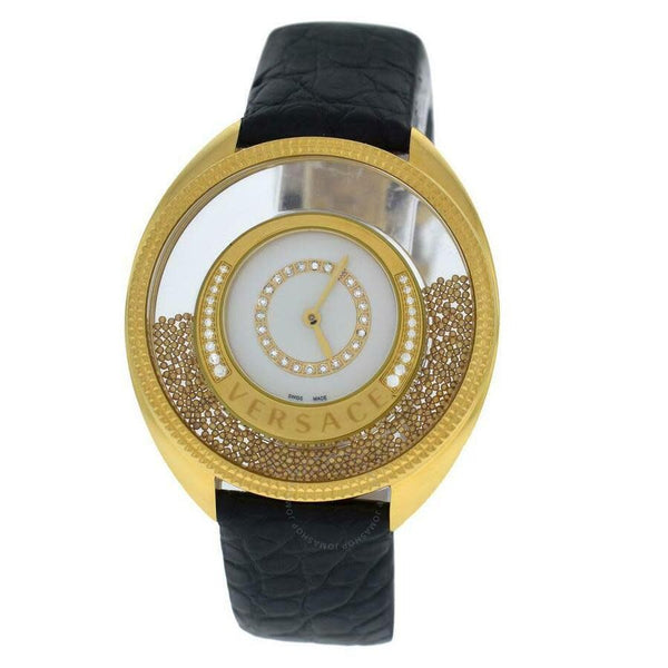 Versace Destiny Spiri Diamond Mother of Pearl Dial Ladies Watch 86Q71SD498 S009 - The Watches Men & Co