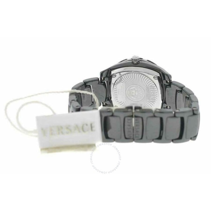 Versace DV One Quartz Black Dial Ladies Watch 63QCS9D009 - The Watches Men & Co #4