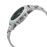 Versace Greca Action Chronograph Quartz Green Dial Silver Steel Strap Watch for Men - VE3J00422 VE3J00422 - Image 4