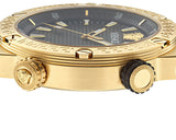 Versace Greca Logo Diver Quartz Black Dial Black Rubber Strap Watch for Men - VE8G00324 VE8G00324 - Image 3