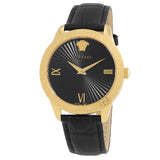 Versace Greca Signature Quartz Black Dial Ladies Watch VEVC00319 - The Watches Men & Co