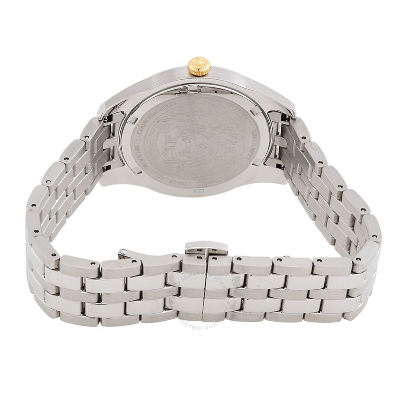 Versace Greca Time Quartz Silver Dial Ladies Watch VE6C00323 - The Watches Men & Co #3