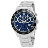 Versace Hellenyium Chronograph Quartz Blue Dial Men's Watch VEPCA0324 - The Watches Men & Co