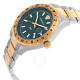 Versace Hellenyium GMT Quartz Green Dial Men's Watch V11050016 - The Watches Men & Co #2