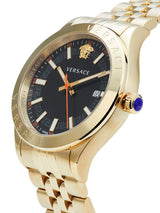 Versace Hellenyium Gold Stainless Steel Men’s Watch VEVK01221 - Watch