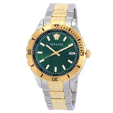 Versace Hellenyium Quartz Green Dial Men's Watch VE3A00720 - The Watches Men & Co